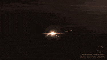 a picture of a black hole with the words black hole skill effect on the bottom