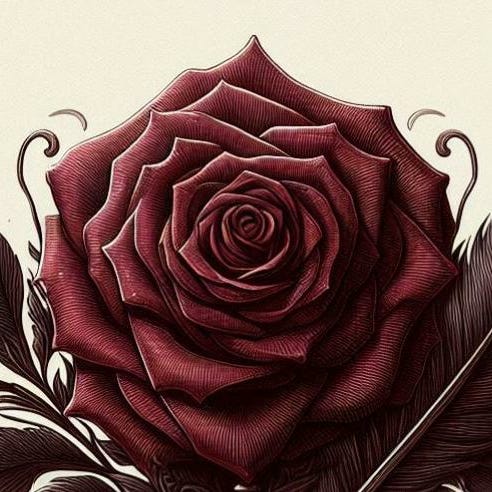 Romance at a Dark Wood's Edge
