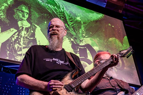 Coda Armour performs a tribute to Ronnie James Dio