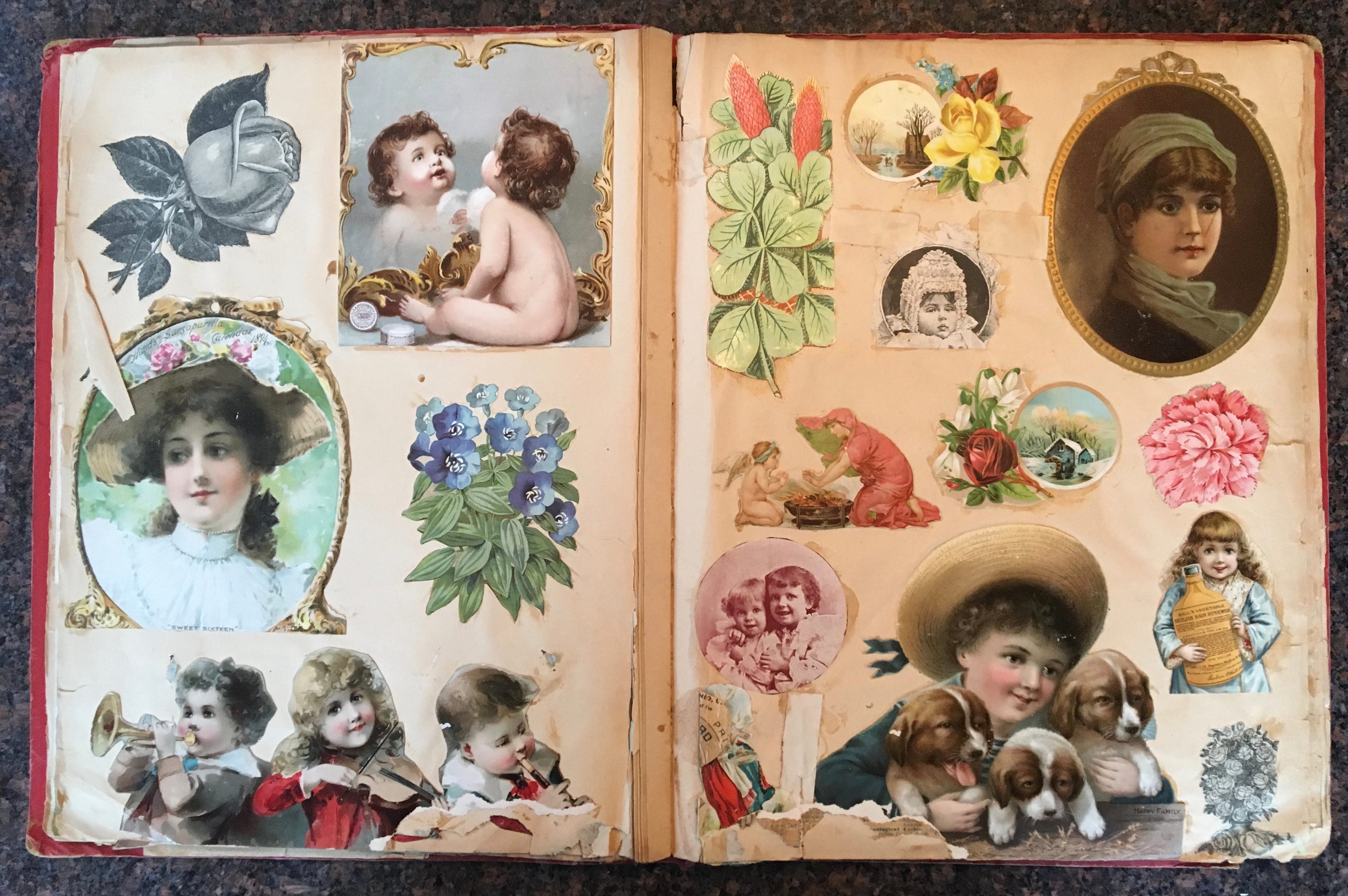18 - My Grandmother's Childhood Scrapbook