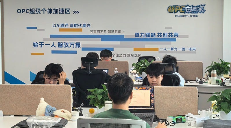 China’s one-person company boom