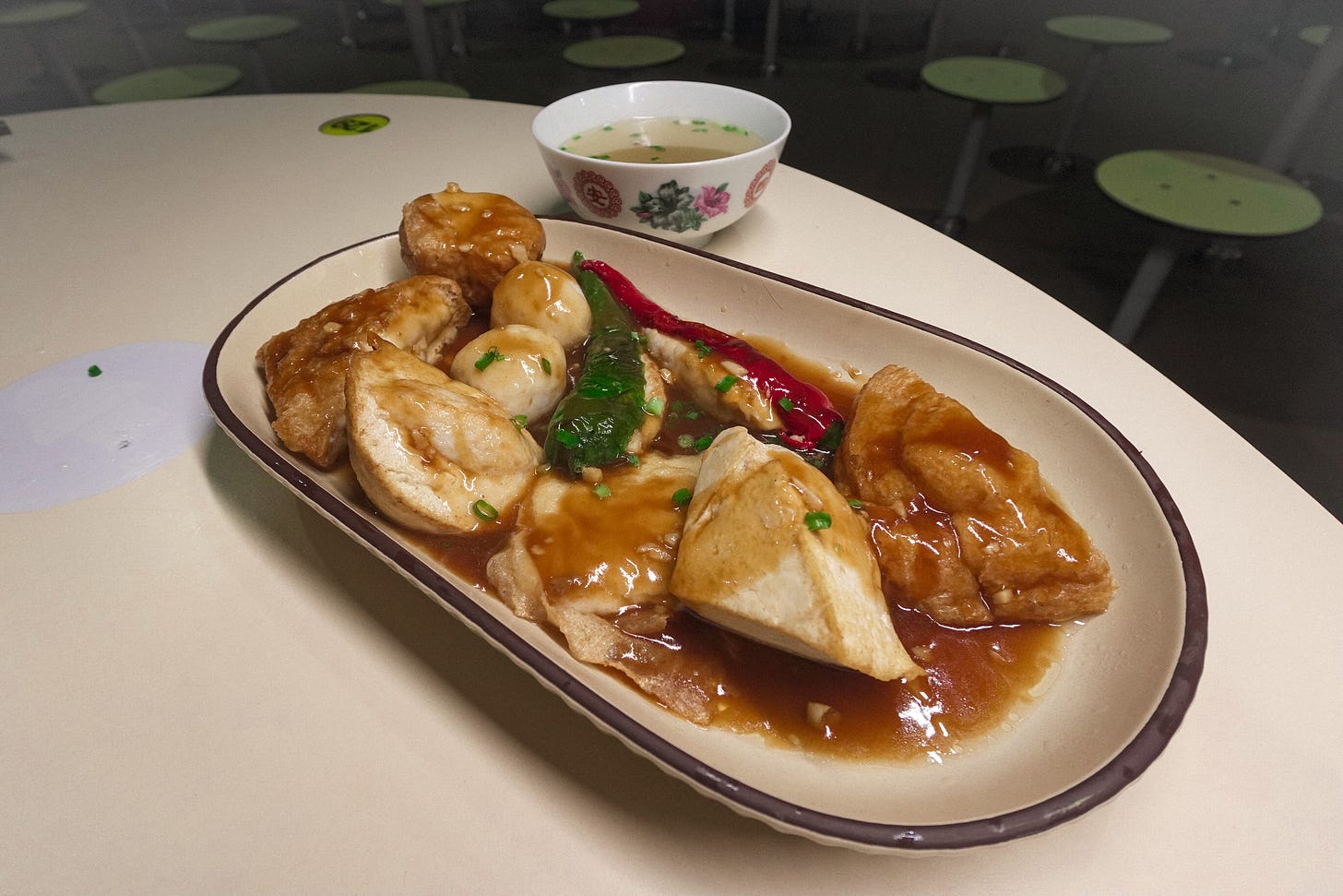 yong tau foo with soup