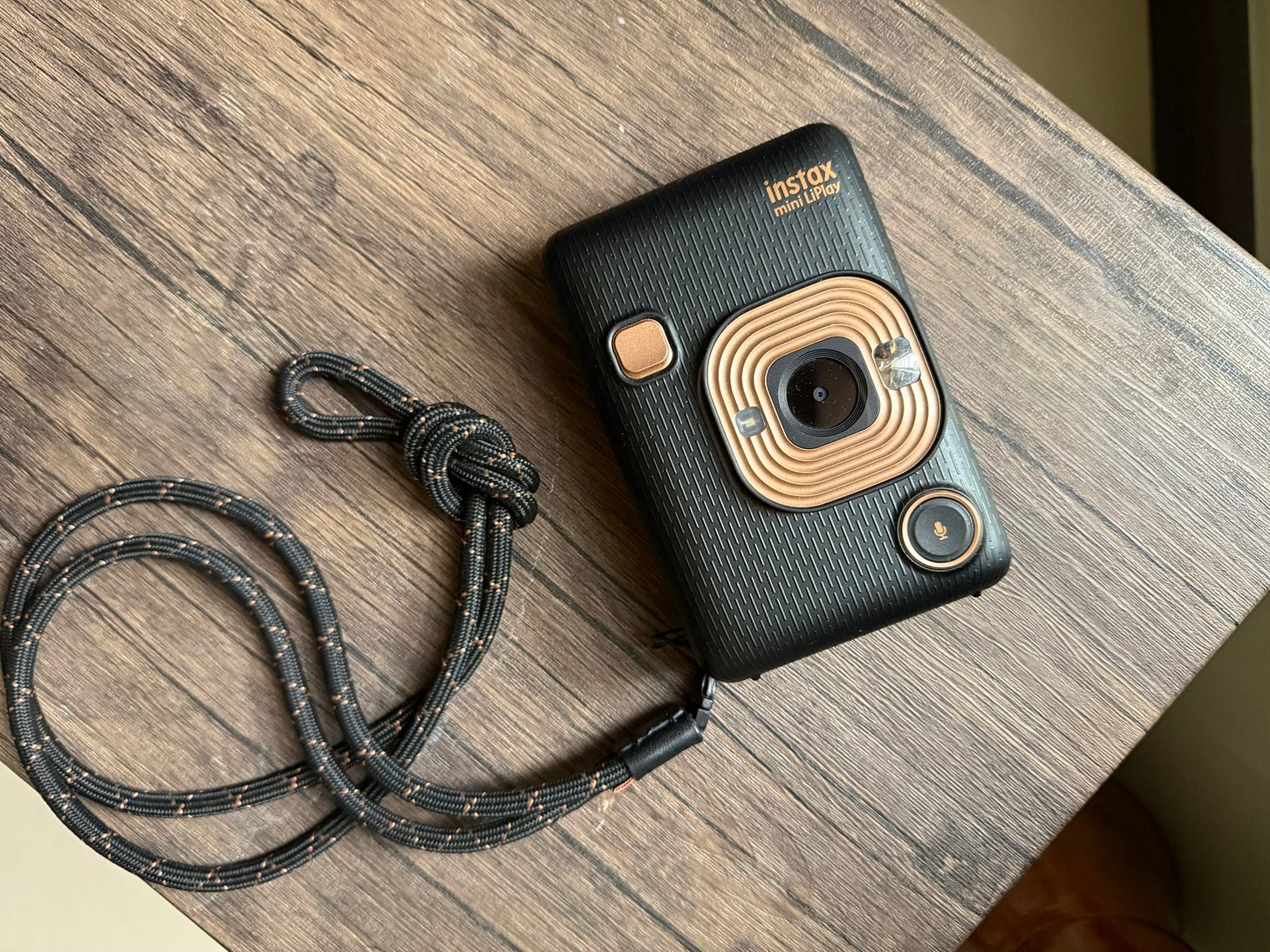 Shoot First, Ask Later: Instax Mini LiPlay