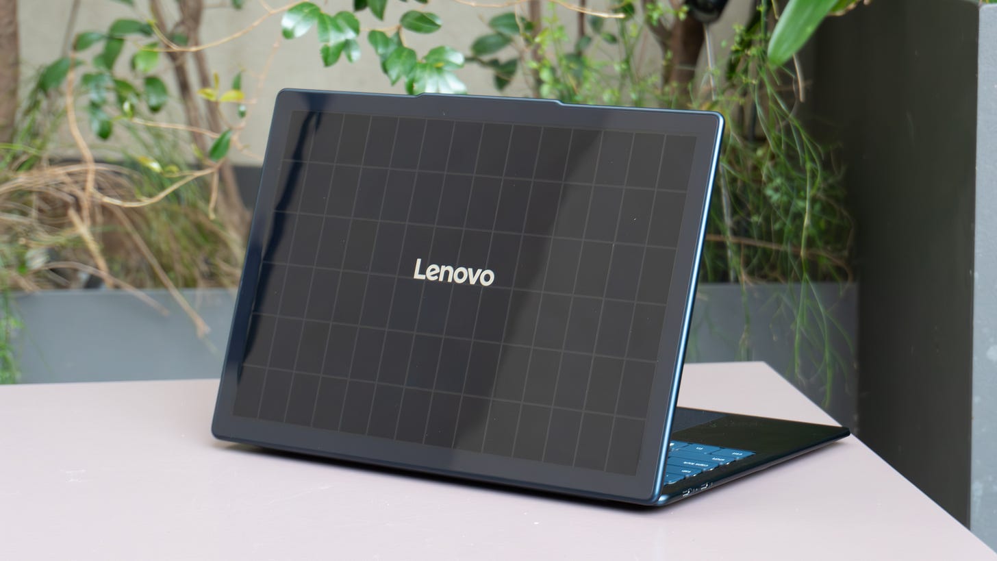 Lenovo Solar Laptop Lenovo Solar Laptop