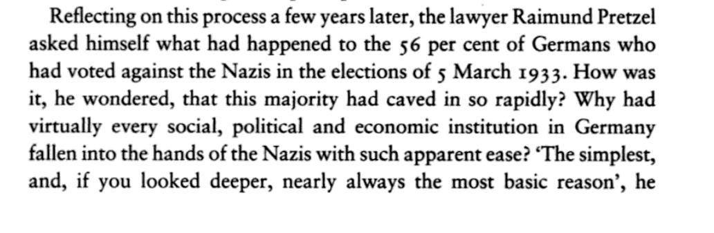 A passage from 'The Coming of the Third Reich'