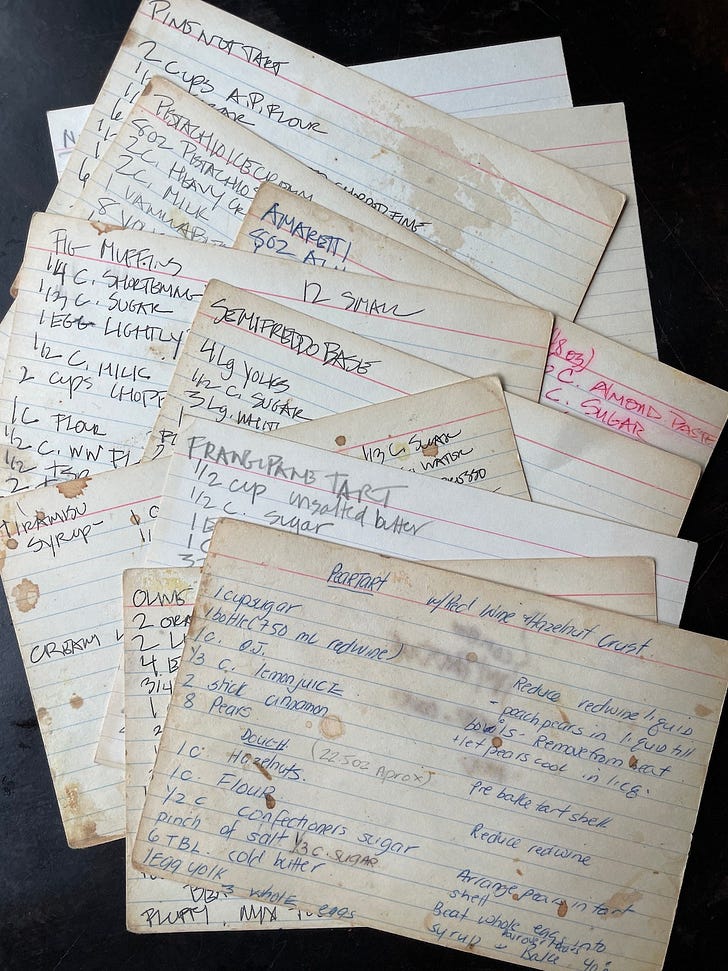 I've gotten a little better at writing recipes over the years, don't you think? There are a few more gems in here I'd like to share with you in the future (these are just a few).