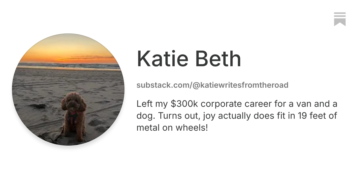 Katie Beth | Substack