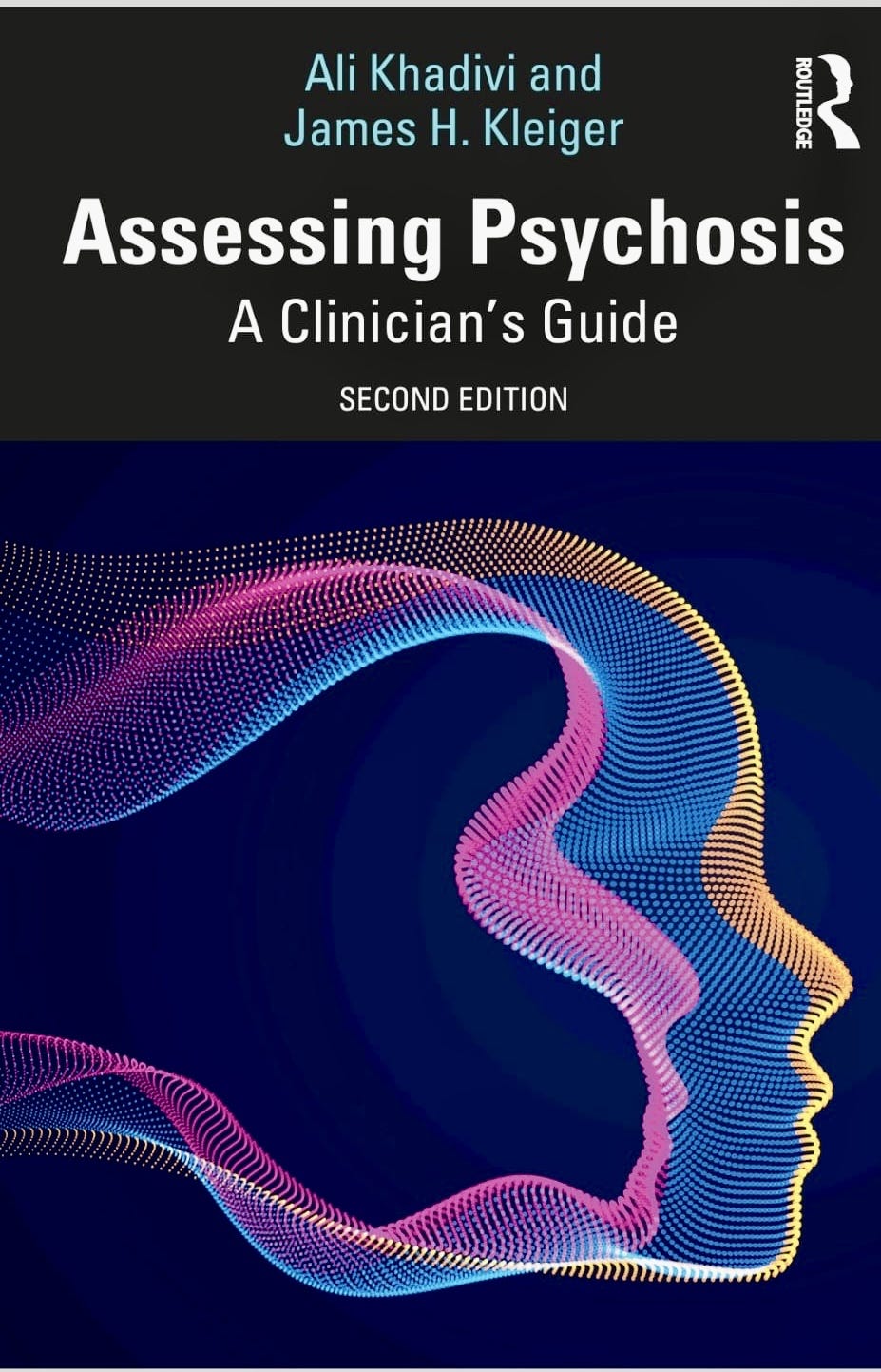 A book cover with colorful lines

Description automatically generated