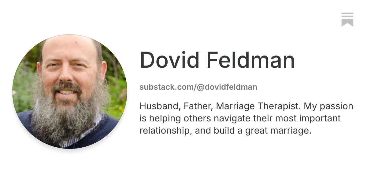 Dovid Feldman | Substack