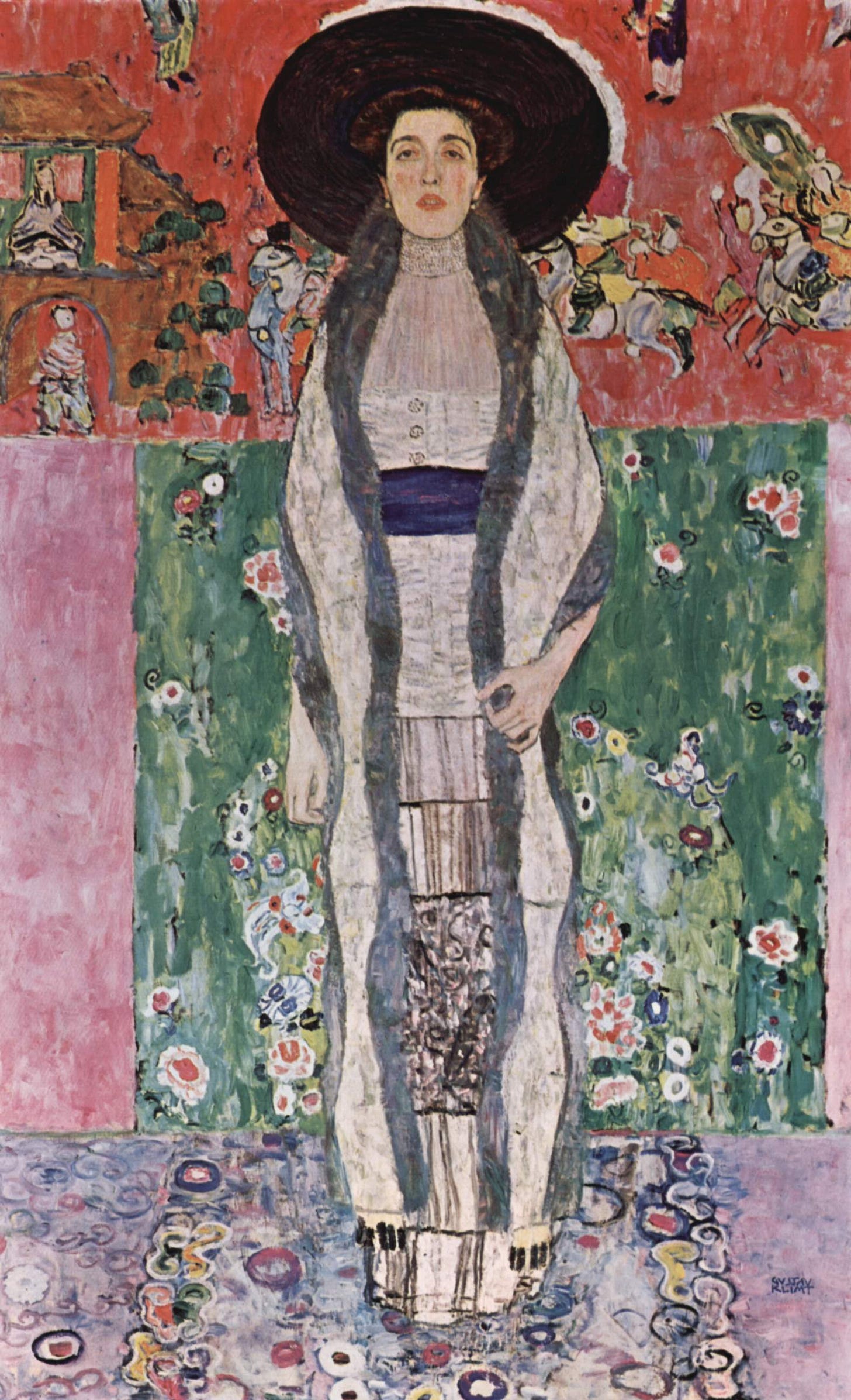 Adele Bloch Bauer II, the second golden portrait Klimt painted of her Adele Bloch Bauer II, the second golden portrait Klimt painted of her