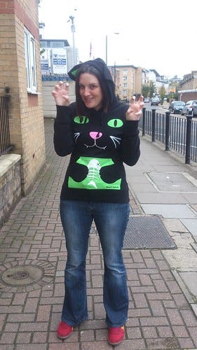 Cat hoody grrrr Cat hoody grrrr