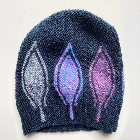 Petiola hat design by Woolly Wormhead