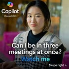 'Let's have three meetings at the same time to discuss it...' ('No, let's not, thanks')