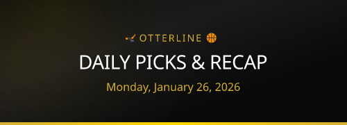 Daily Betting Insights: Monday, January 26, 2026 | NHL & NBA Picks