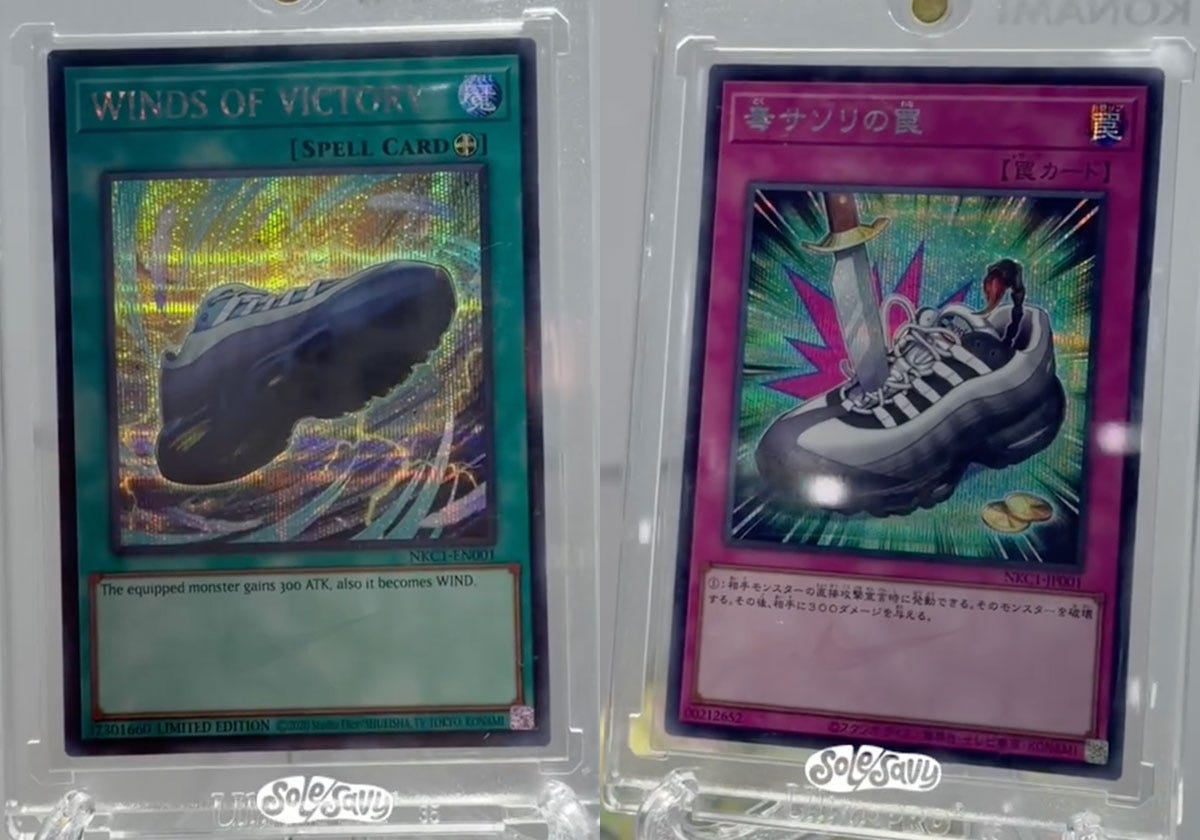 Yu-Gi-Oh! X Nike Air Max 95 Teased At San Diego Comic Con