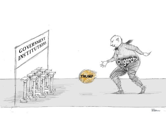 Cartoon: Plans of the Oligarchs