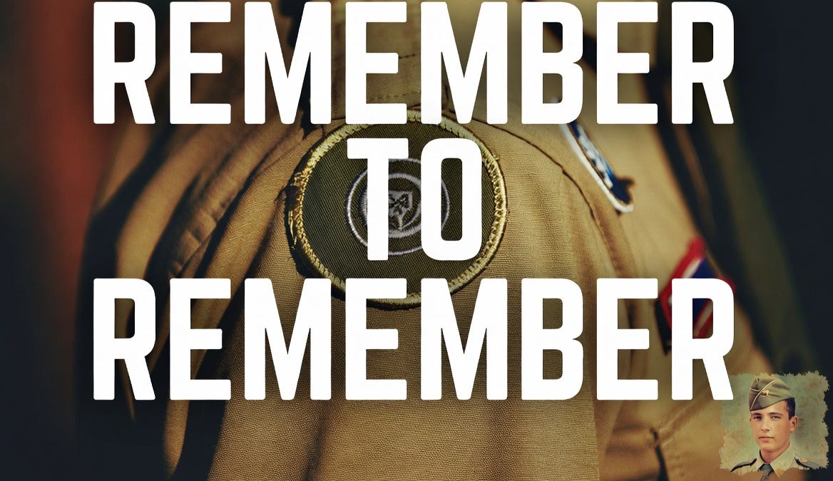Remember to Remember...