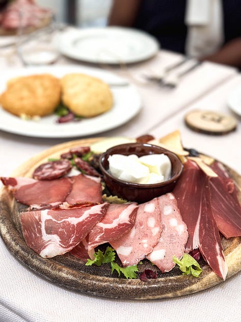 Lunch at Antic Trattoria dei Gemelli
