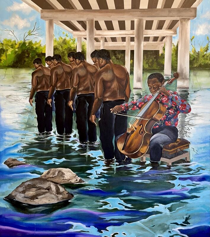 Richard Mensah | Lost Of Self (ll) (2022) | Artsy