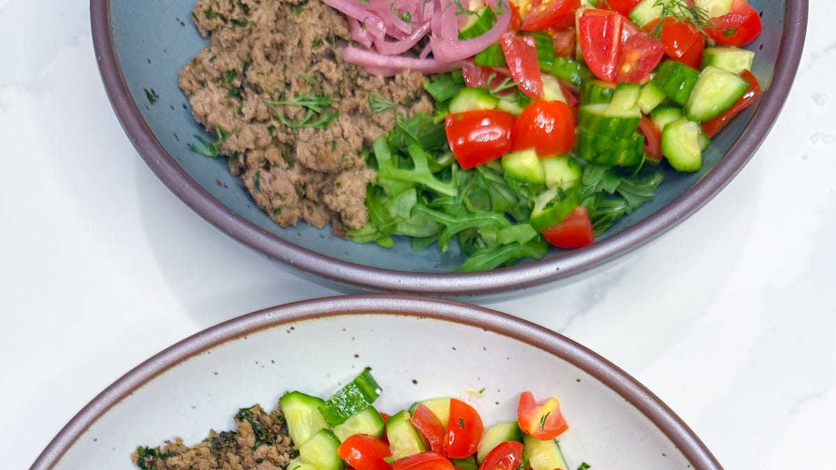Easy Ground Beef Mediterranean Bowls - Abigail - Substack