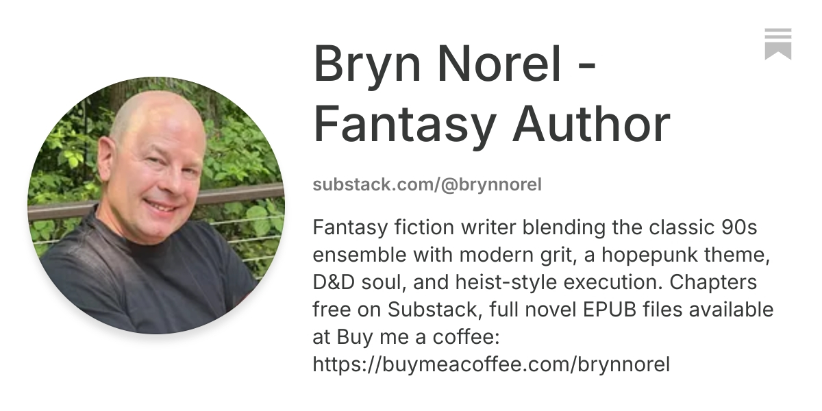 Bryn Norel - Fantasy Author | Substack