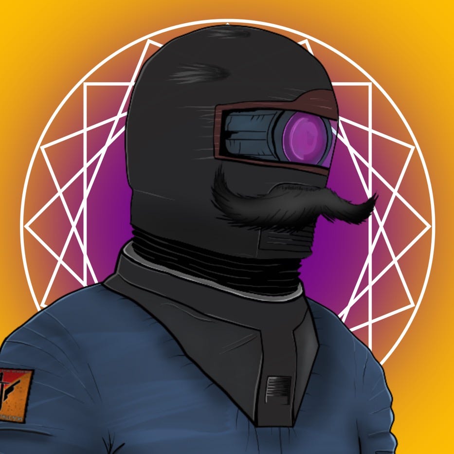 Mister Brushface logo