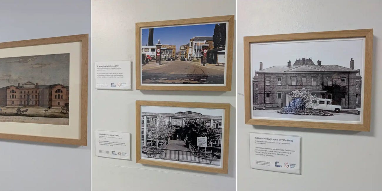Historical exhibition at Tooting’s St George’s Hospital