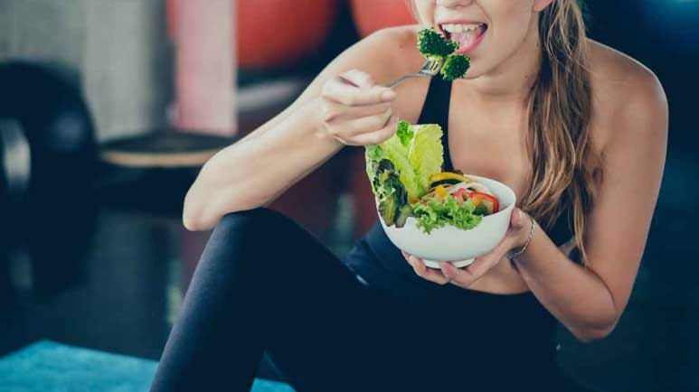 food exercise stress recovery