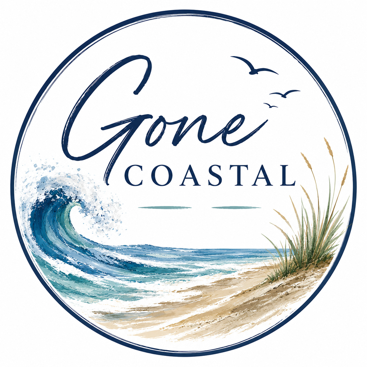 Gone Coastal: Sharon Stallings' Studio