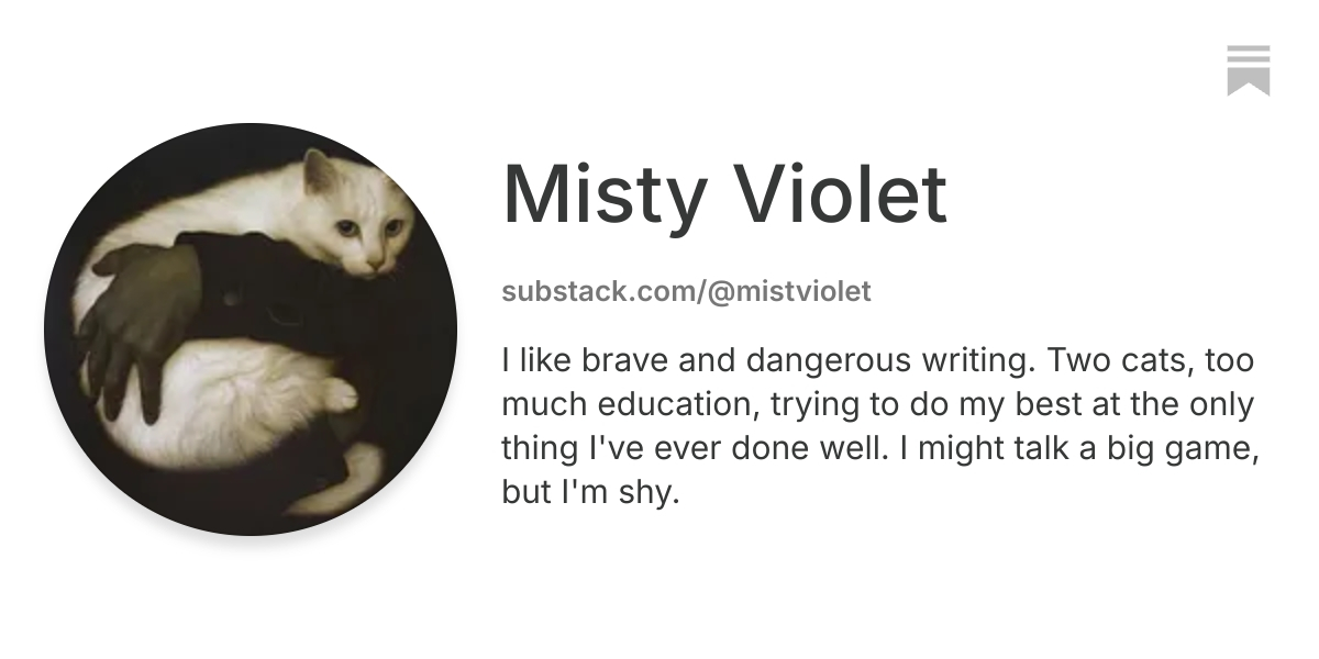 Misty Violet | Substack
