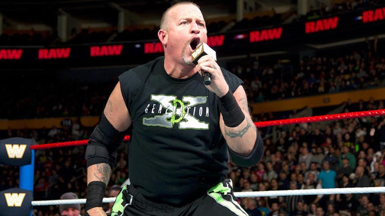 Road Dogg shouting