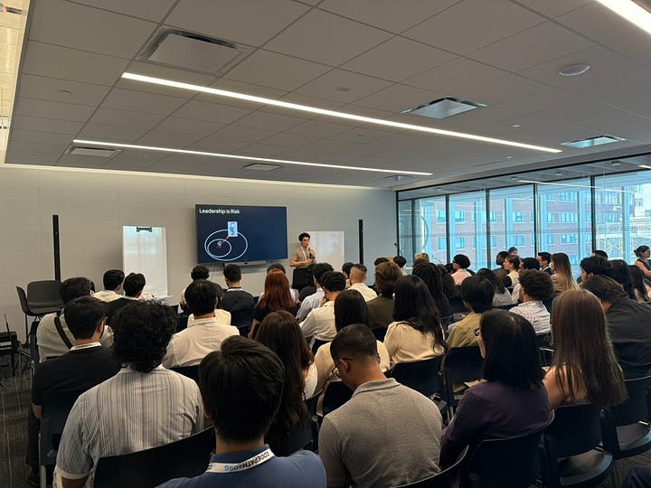 Speaking with students and new grads at CodePath.org