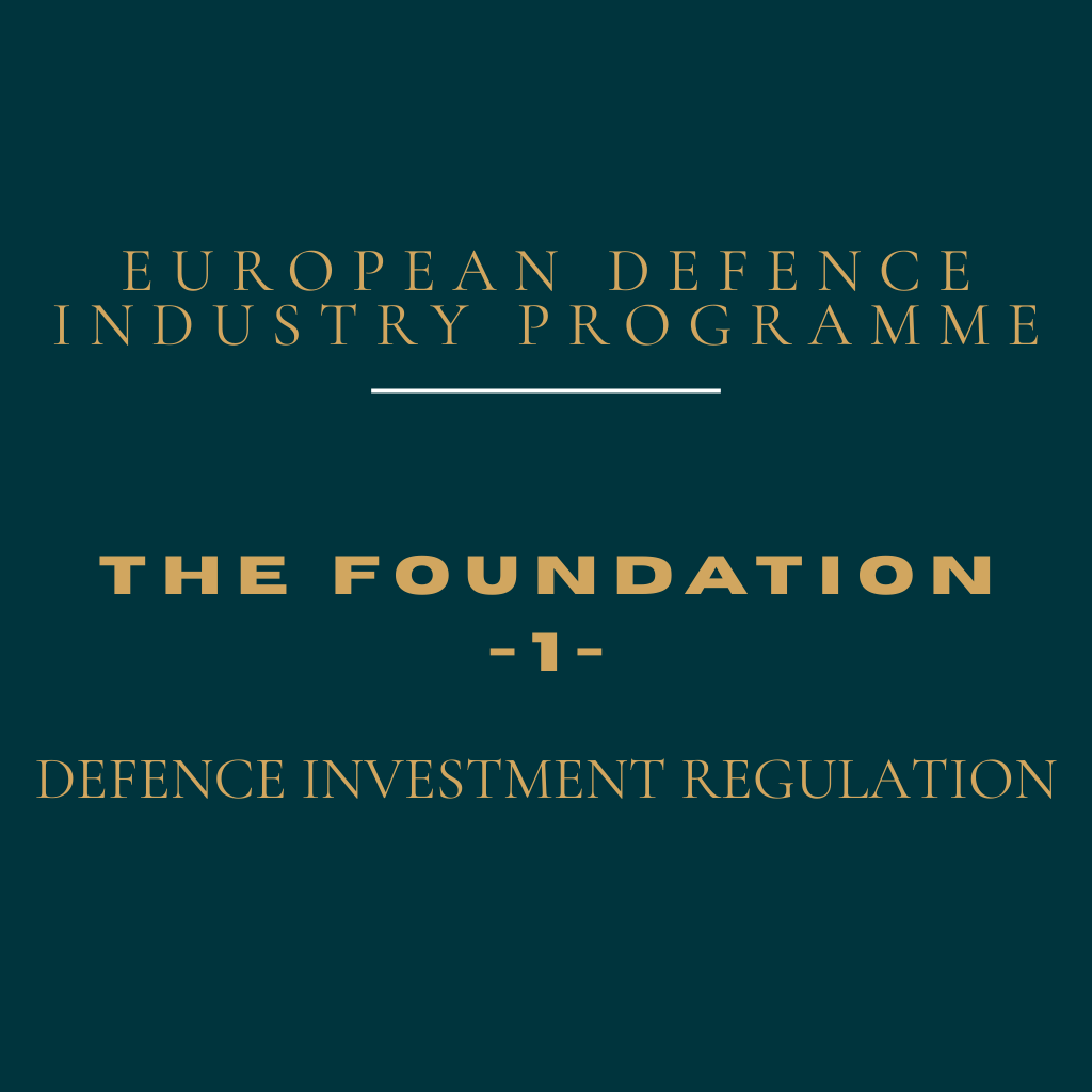 Edip Principles EDIP as a Multi-Year EU Defence Investment Framework