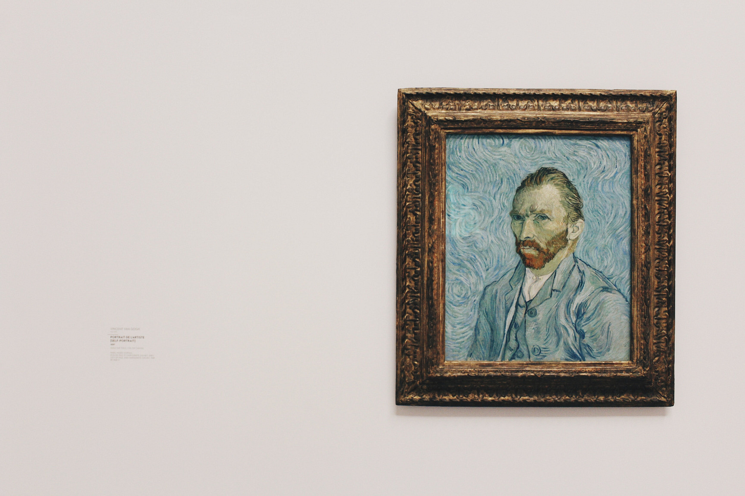 Van Gogh self portrait Van Gogh self portrait