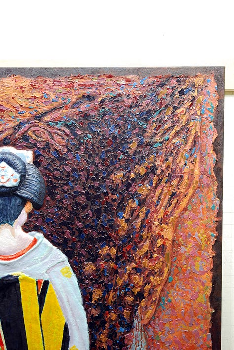 Construction of the art work, Future Past