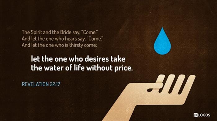 Revelation 22:17 (NIV) - Revelation 22:17 NIV - The Spirit and the bride… |  Biblia