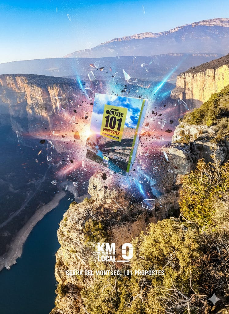 Serra del Montsec: 101 Propostes. Autors: Cristina Papell i David Chacobo. Editorial Efadós 2024.