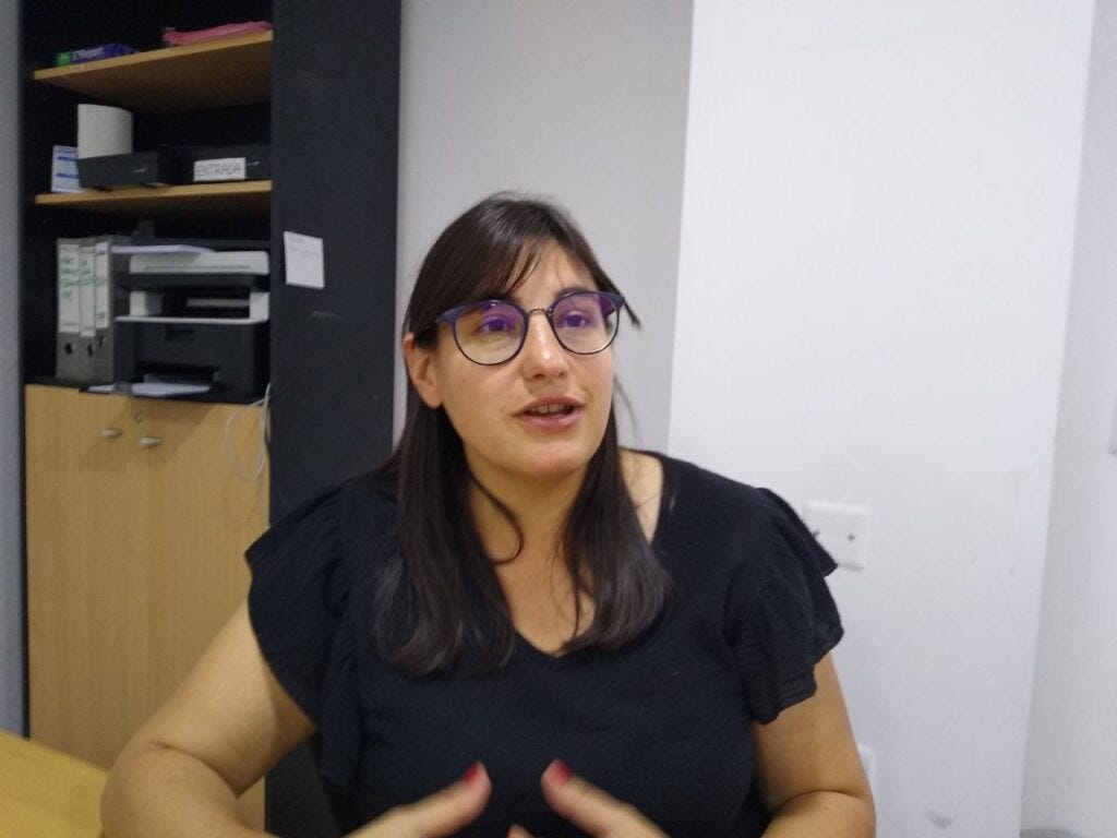 Victoria Aure: "En una situación de crisis, siempre las ...
