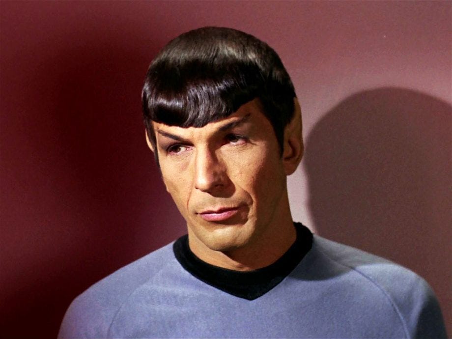 The Legacy of Mr. Spock: Reason and Reverence The Legacy of Mr. Spock: Reason and Reverence
