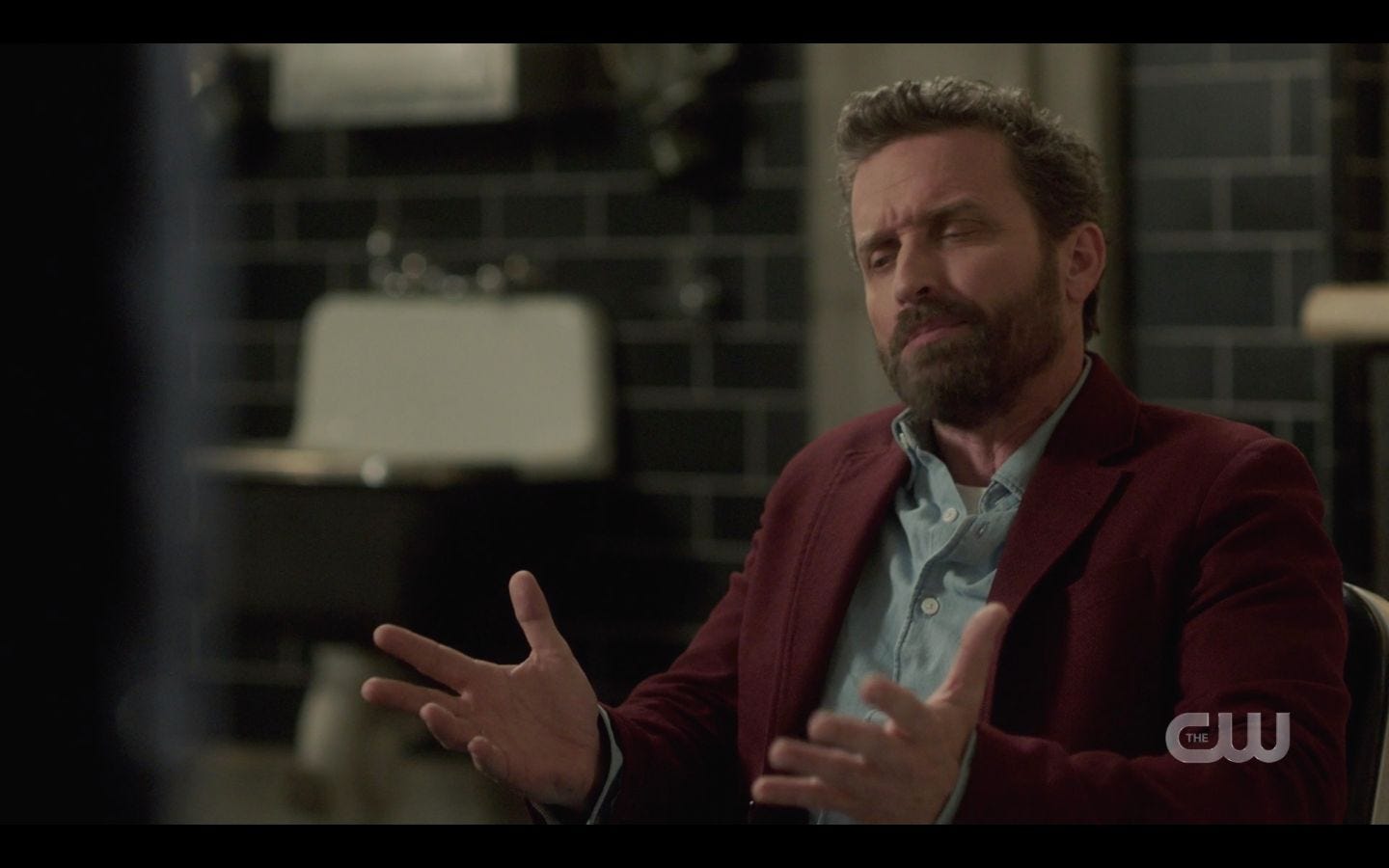 Chuck to Dean Sam Im a writer thats kinda what I do lie SPN 14.20 Chuck to Dean Sam Im a writer thats kinda what I do lie SPN 14.20