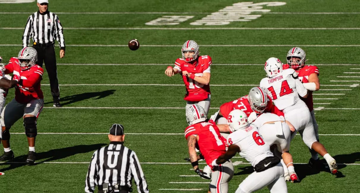 With Jeremiah Smith and Carnell Tate's status still uncertain, what can Ohio State get from its offense against Michigan?