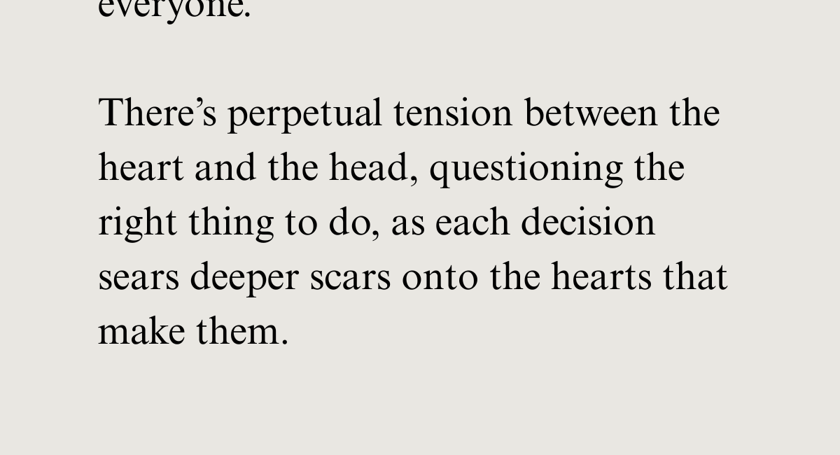 Chapter 2: Choices