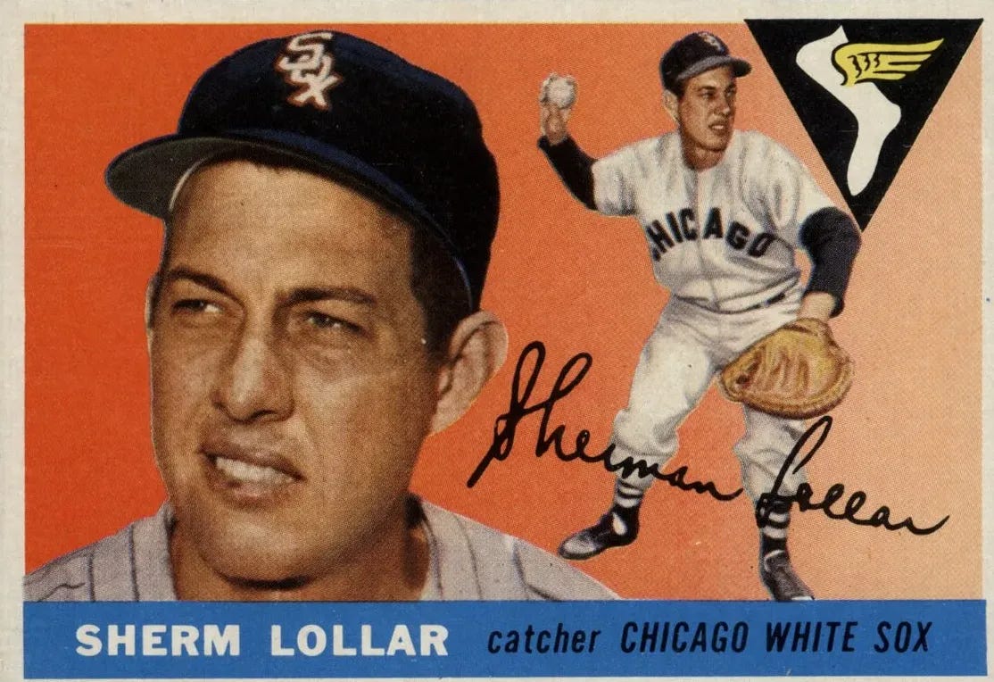 1955 Topps Sherm Lollar | PSA CardFacts®