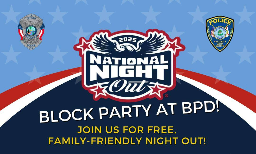 Bradenton Police Department Hosts National Night Out Block Party