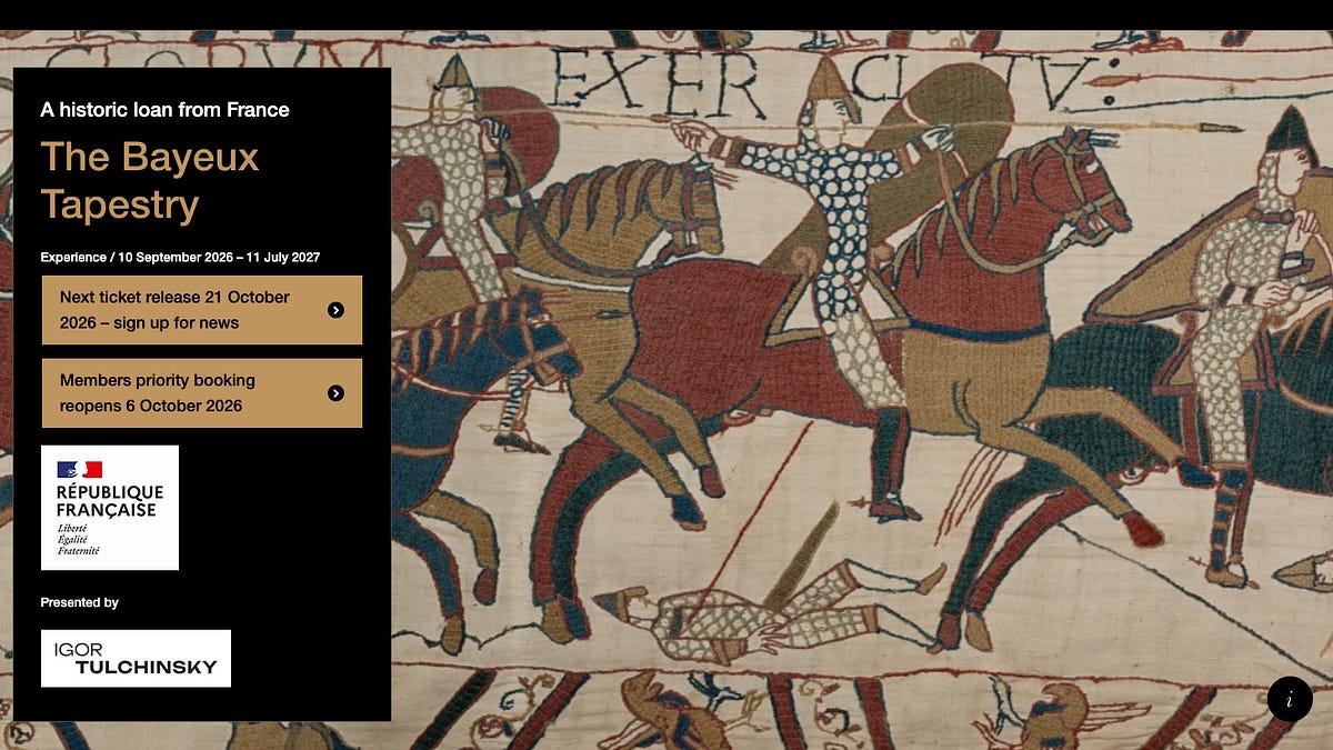 UK Extends Bayeux Tapestry Loan to September 2027