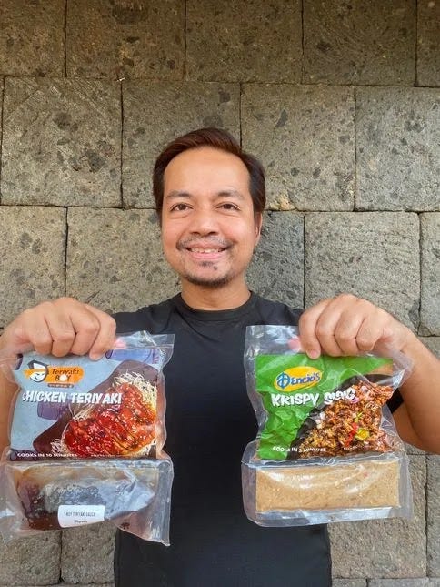 Max's Group Teriyaki Boy Chicken and Dencio's Sisig from Max's Group