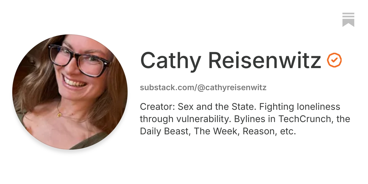 Cathy Reisenwitz | Substack