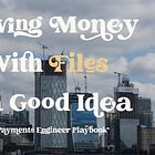 Banks move money by sharing files, and that's OK