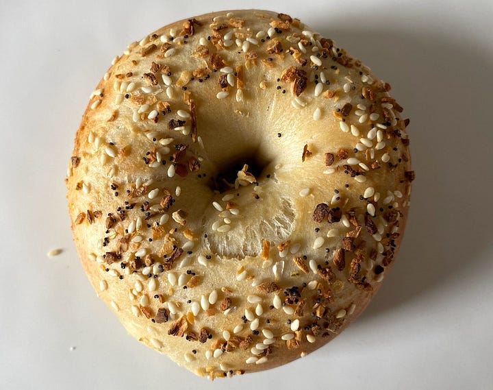 Everything bagel August 2023 vs. Sept. 2022