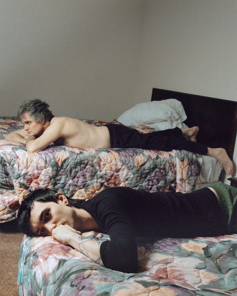 Ryan Pfluger and his father. © Ryan Pfluger